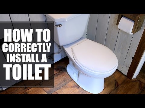 How To CORRECTLY Install a Toilet | GOT2LEARN