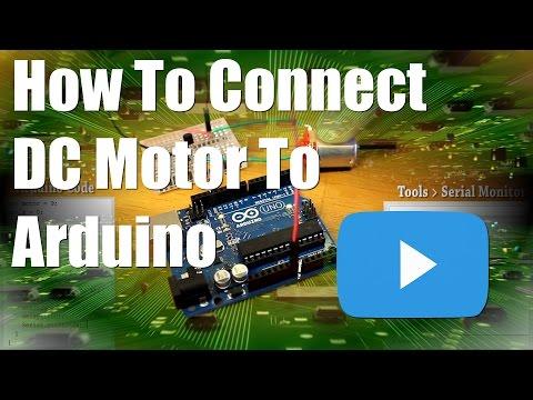 How To Connect DC Motor + Code [Arduino Tutorial]