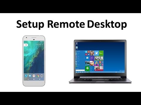 How To Control PC/Laptop With Smartphone From Anywhere (Remote Desktop)