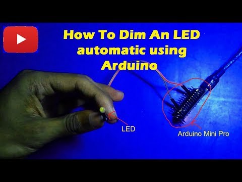 How To Dim An LED Automatically with Arduino (Fade In/Out)