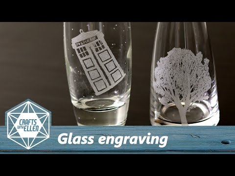 How To Engrave Glass | Beginners Tutorial