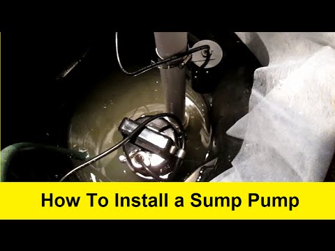 How To Install a Sump Pump