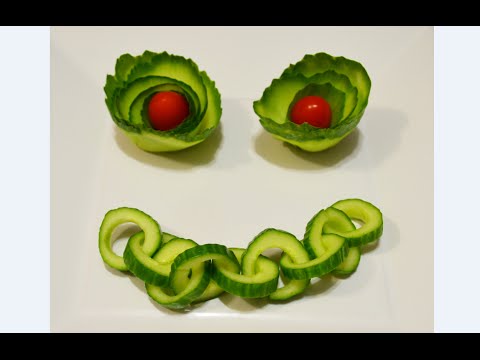 How To Make A Cucumber Chain,flower