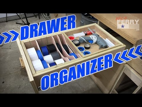 How To Make A Drawer Organizer (ep62)