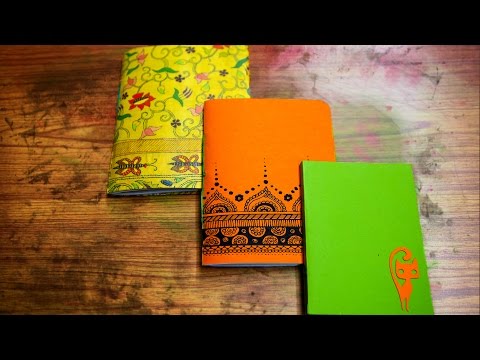 How To Make A Handmade Book | DIY Paper Crafts