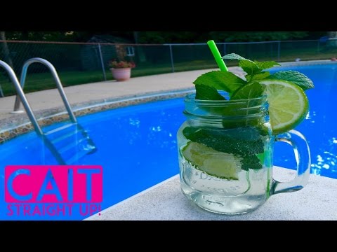 How To Make A Homemade Mojito | Cocktail Recipe | Cait Straight Up