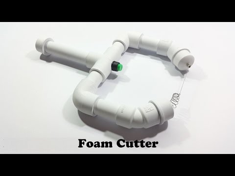 How To Make A Hot Wire Foam Cutter | Portable | Rechargeable