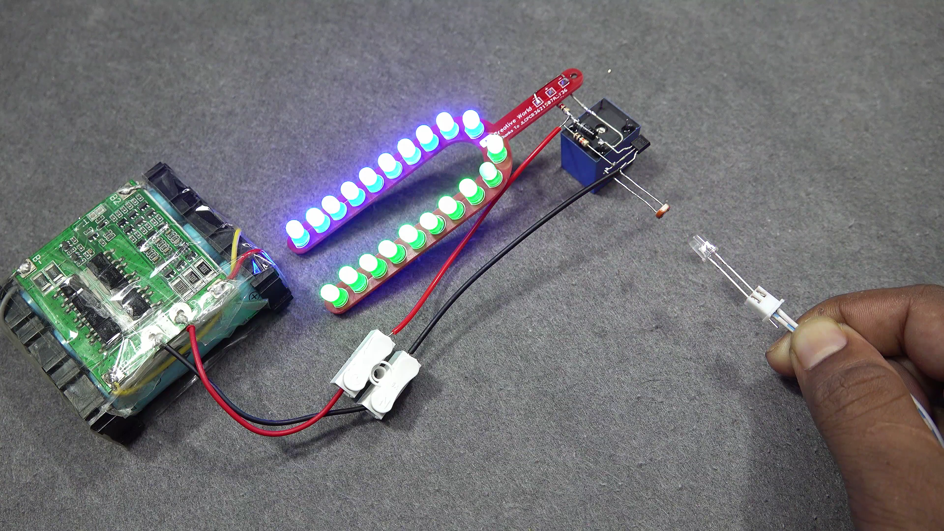 How To Make A LED Flasher Circuit With Relay And LDR.mp4_000167567.png