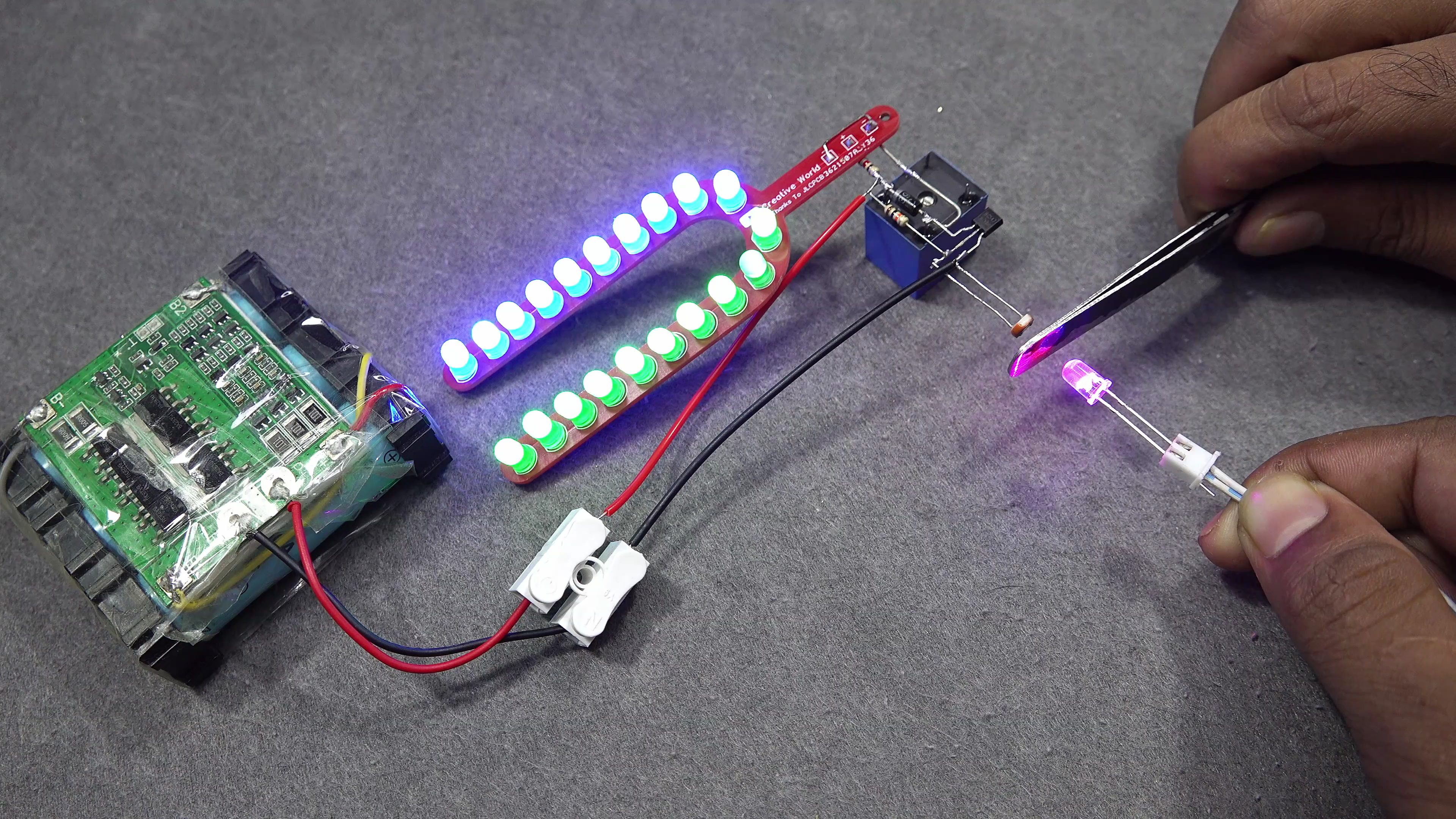 How To Make A LED Flasher Circuit With Relay And LDR.mp4_000209609.png