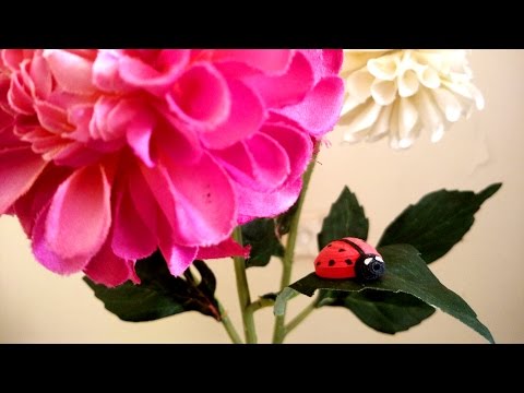 How To Make A Paper Lady Bug Using Paper Art Quilling