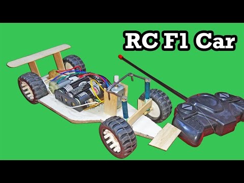 How To Make A Simple F1 RC Car | Remote Controlled Car at Home