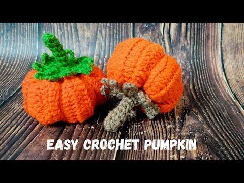 How To Make A Stuffed Crochet Pumpkin