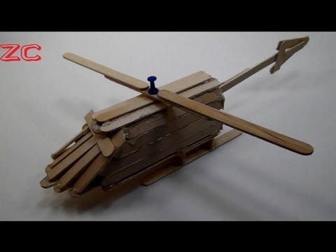 How To Make A Toy Helicopter