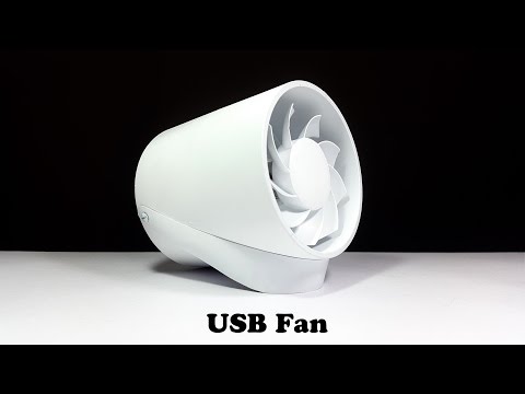 How To Make A USB Fan | Stylish | Portable