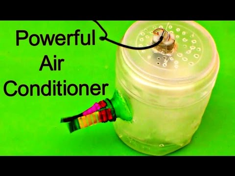 How To Make Air Conditioner At Home - Easy