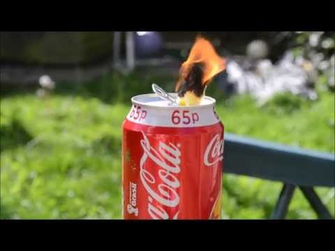 How To Make An Emergency Coke Can Oil Lamp