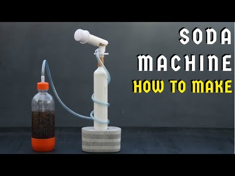 How To Make Coca Cola Soda Fountain Machine at Home