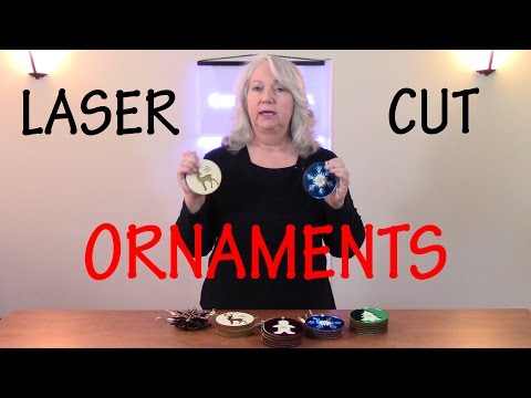 How To Make Custom Laser Cut Christmas Ornaments