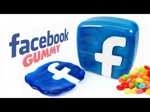 How To Make FACEBOOK JELLY !! DIY FACEBOOK GUMMY