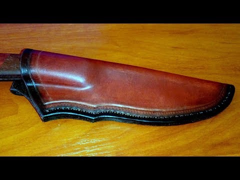 How To Make Leather Knife Sheath