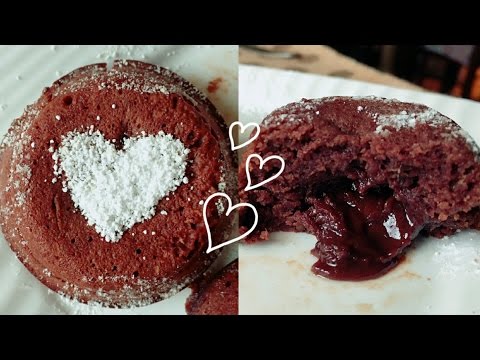 How To Make MOLTEN CHOCOLATE LAVA CAKES