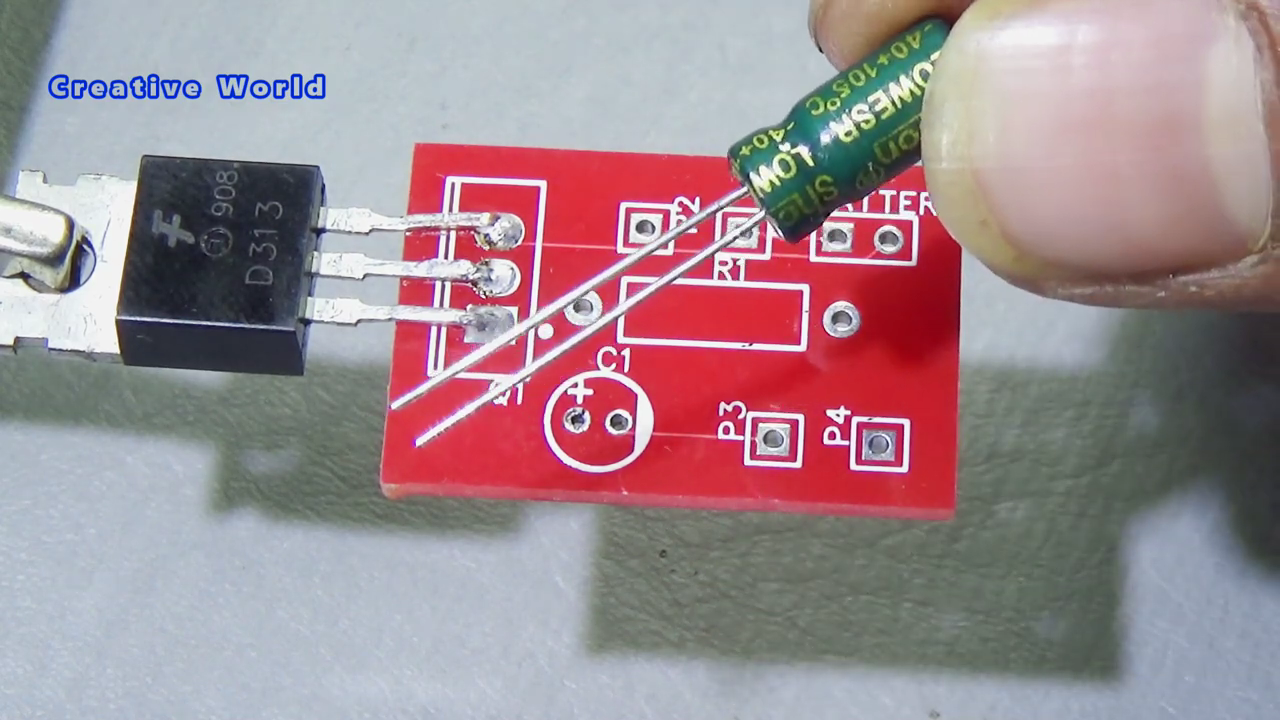 How To Make Mini Audio Amplifier Using One Transistor __ JLCPCB.mp4_000121154.png