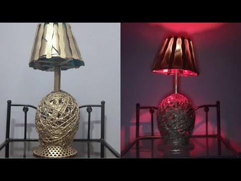 How To Make Night Lamp At Home-DIY Lamp-Easy Lamp-Beautiful Lamp-Balloon Craft