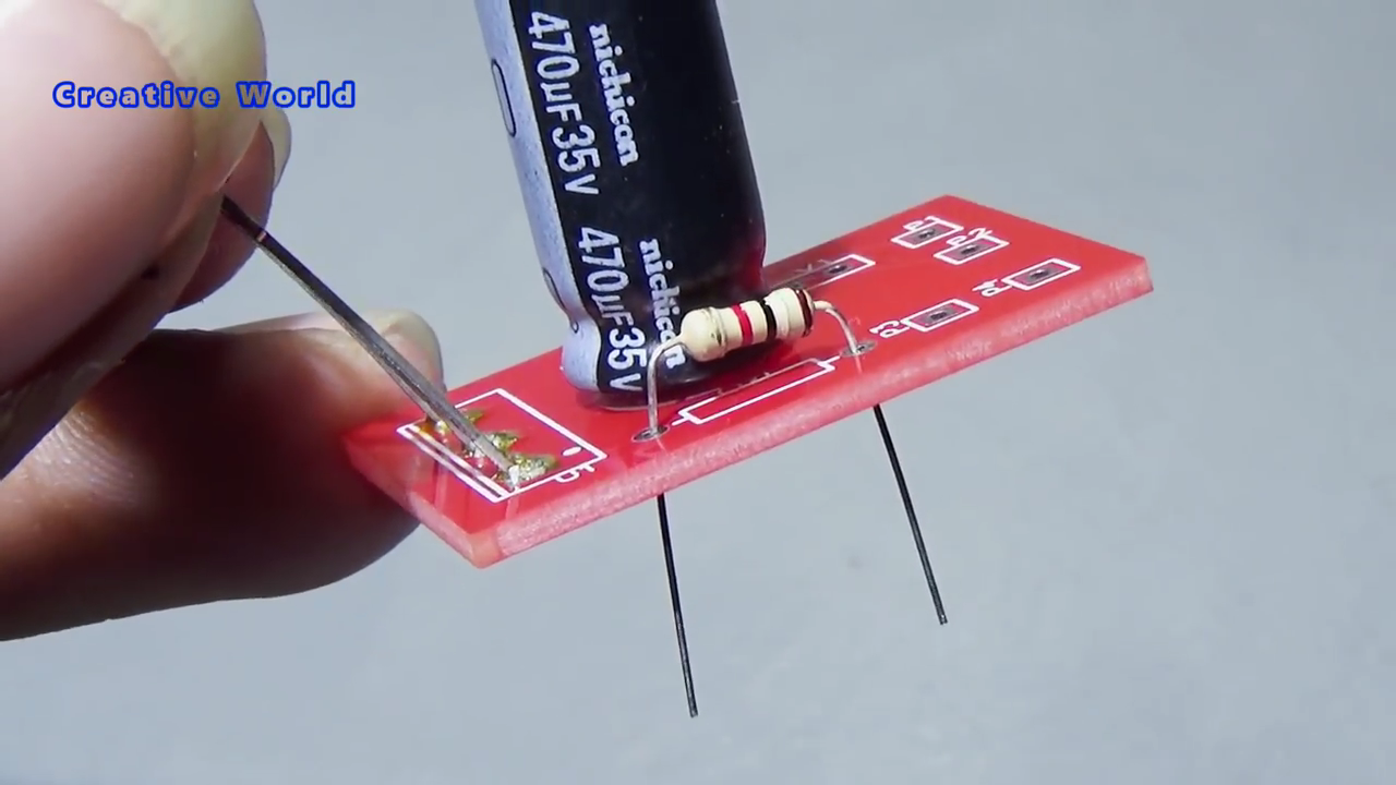 How To Make One Transistor Made 12v Mini Amplifier __ JLCPCB.mp4_000134000.png