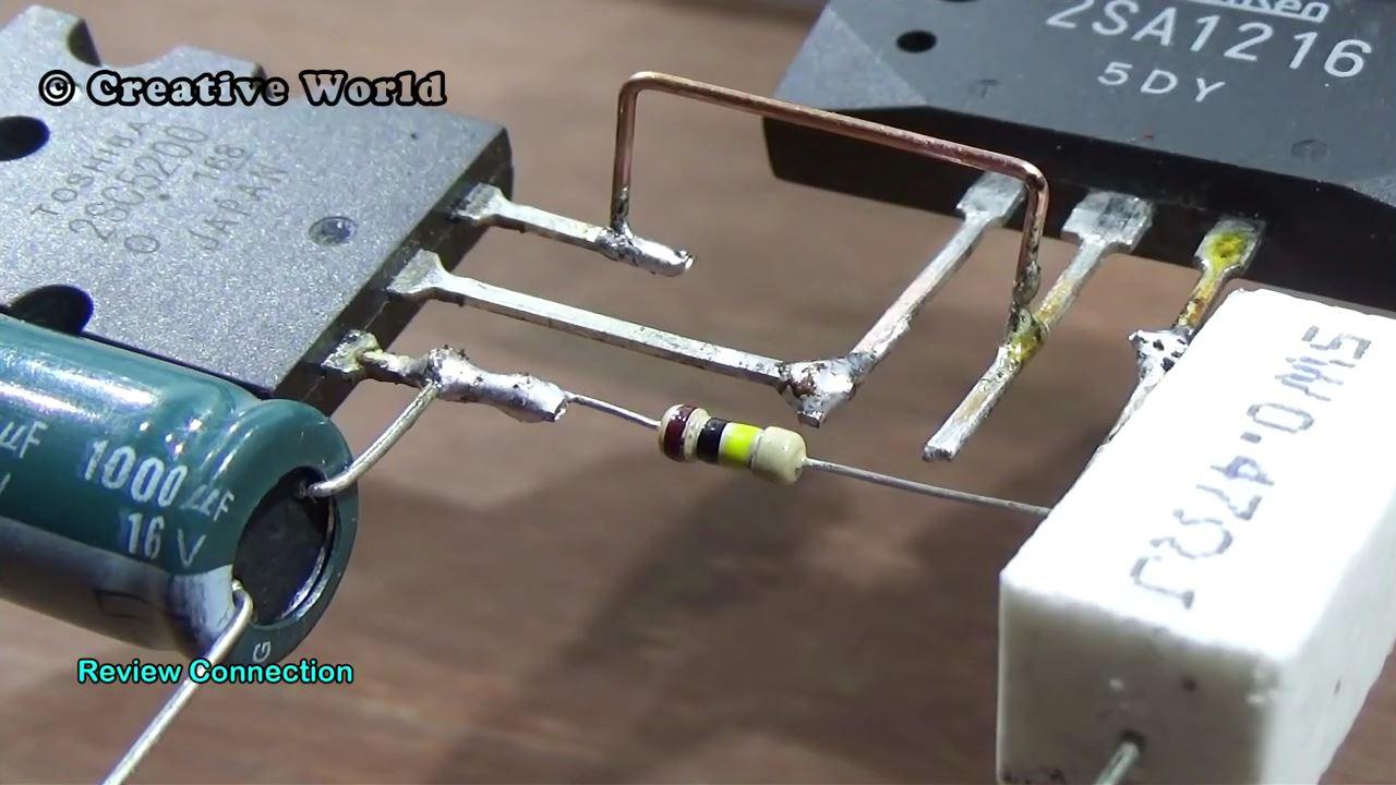 How To Make Powerful Amplifier Circuit Using (2SA1216+2SC5200) __ JLCPCB.mp4_000111880.jpg