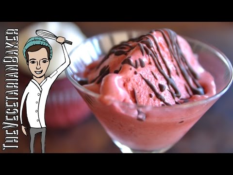 How To Make Red Velvet Cake Ice Cream | TheVegetarianBaker