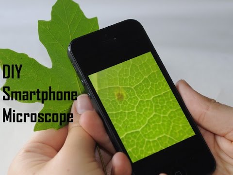 How To Make Simple Smartphone Microscope ( 40x - 170x) &amp;amp; (DIY)