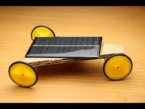 How To Make Solar Car at Home Easy - Free Energy Car