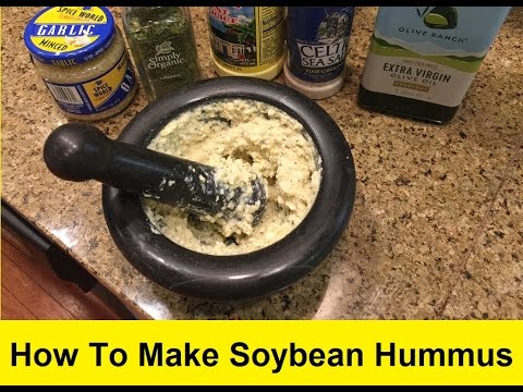 How To Make Soybean Hummus