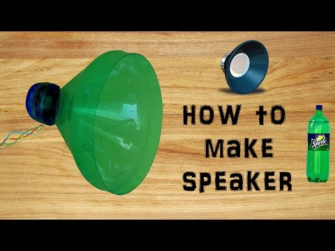 How To Make Speaker with plastic bottle Simple &amp;amp; Easy DIY