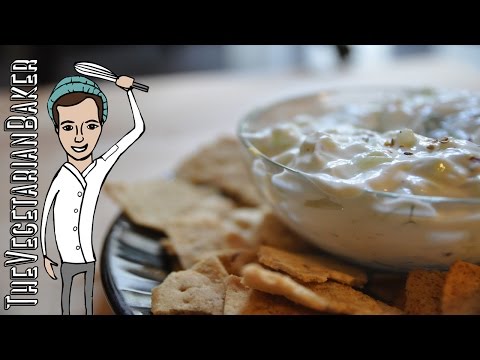 How To Make Tzatziki Sauce | TheVegetarianBaker