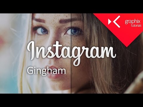 How To Make a Instagram Gingham Filter Effect - Adobe Photoshop CC 2015 Tutorial - GraphixTV