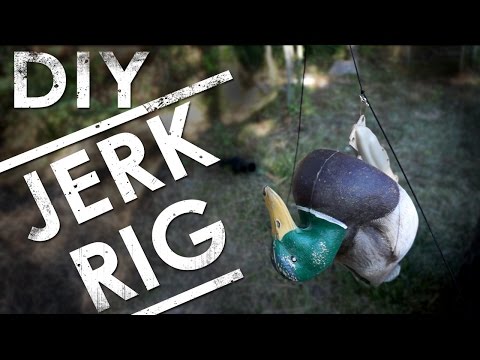 How To Make a Jerk Rig for Duck Decoys | The Sticks Outfitter | EP. 25