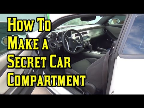 How To Make a Secret Compartment Inside Your Car