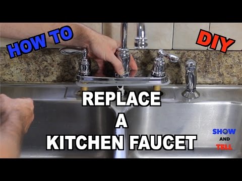 How To Replace a Kitchen Sink Faucet