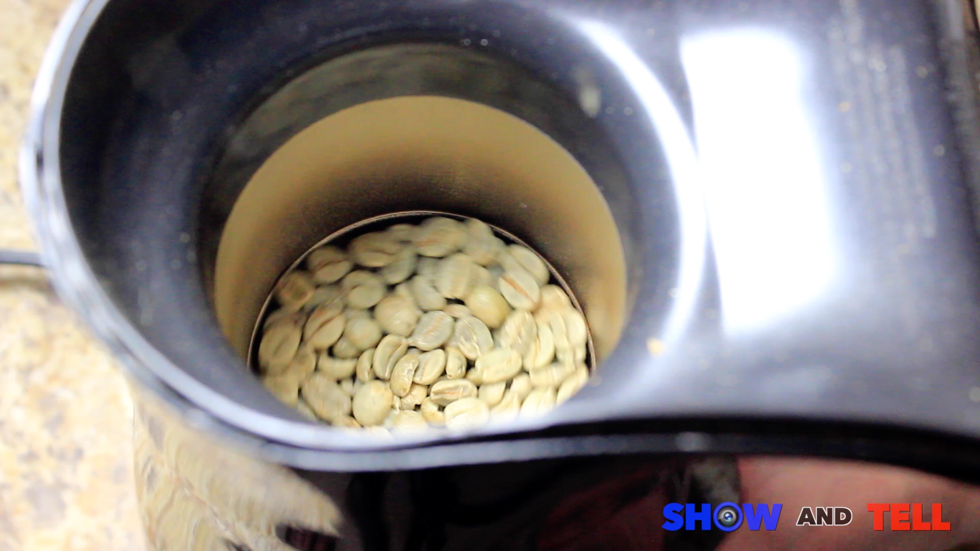 How To Roast Coffee Beans At Home - Chaff Skin in Popcorn Popper.jpg