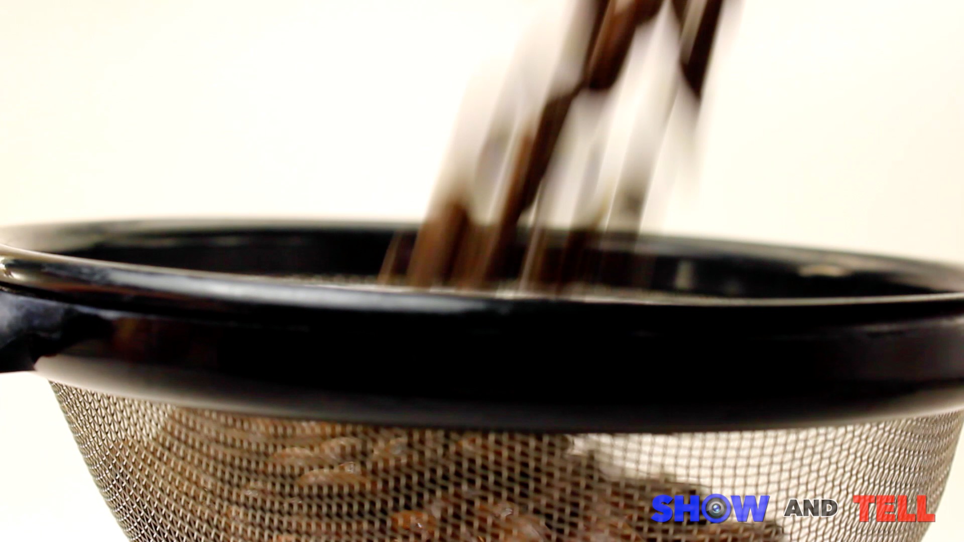 How To Roast Coffee Beans At Home - Cool Beans in Colander.jpg