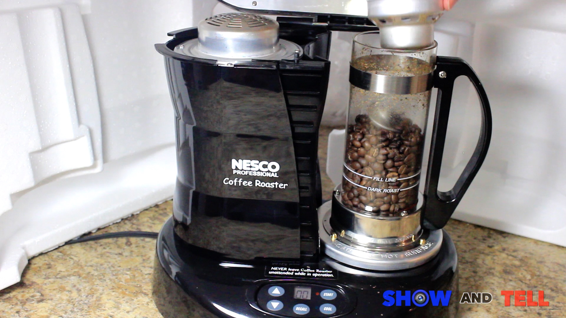 How To Roast Coffee Beans At Home - Nesco Remove Chaff Cup.jpg