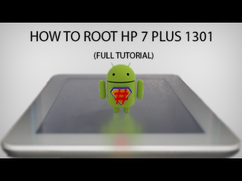 How To Root HP 7 Plus 1301&amp;amp;Install TWRP custom recovery