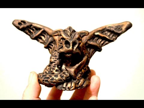 How To Sculpt A Gargoyle In Polymer Clay