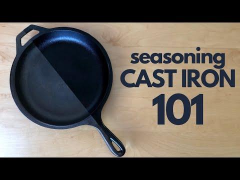 How To Season a Cast Iron Skillet (Step-by-Step Instructions)