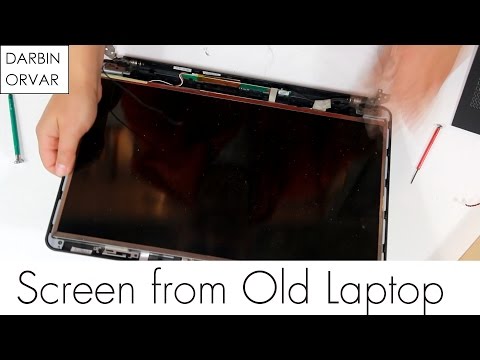 How To Take Apart a Laptop to Get The Screen