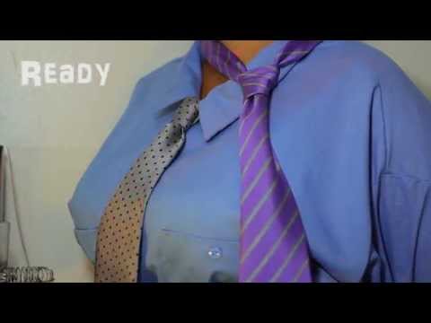 How To Tie A Tie 1 Minute