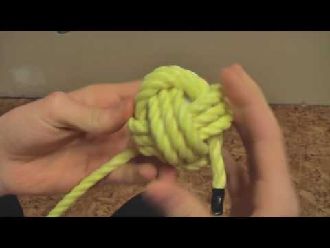 How To Tie The Monkey's Fist - HD