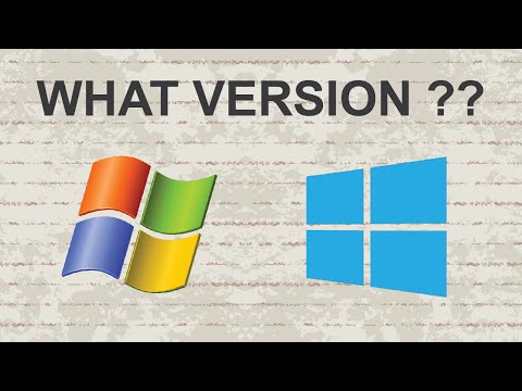 How do I know what version of windows I have