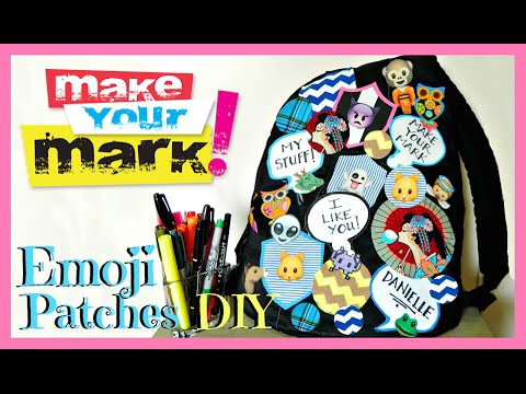 How to: Emoji Patches DIY